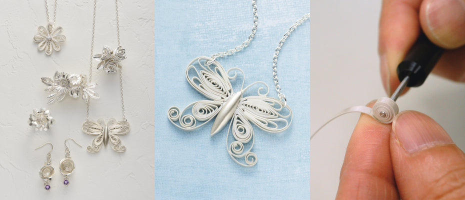 Workshop: Silver Paper Quilling - Kỹ thuật mới lạ trên đất sét bạc giấy